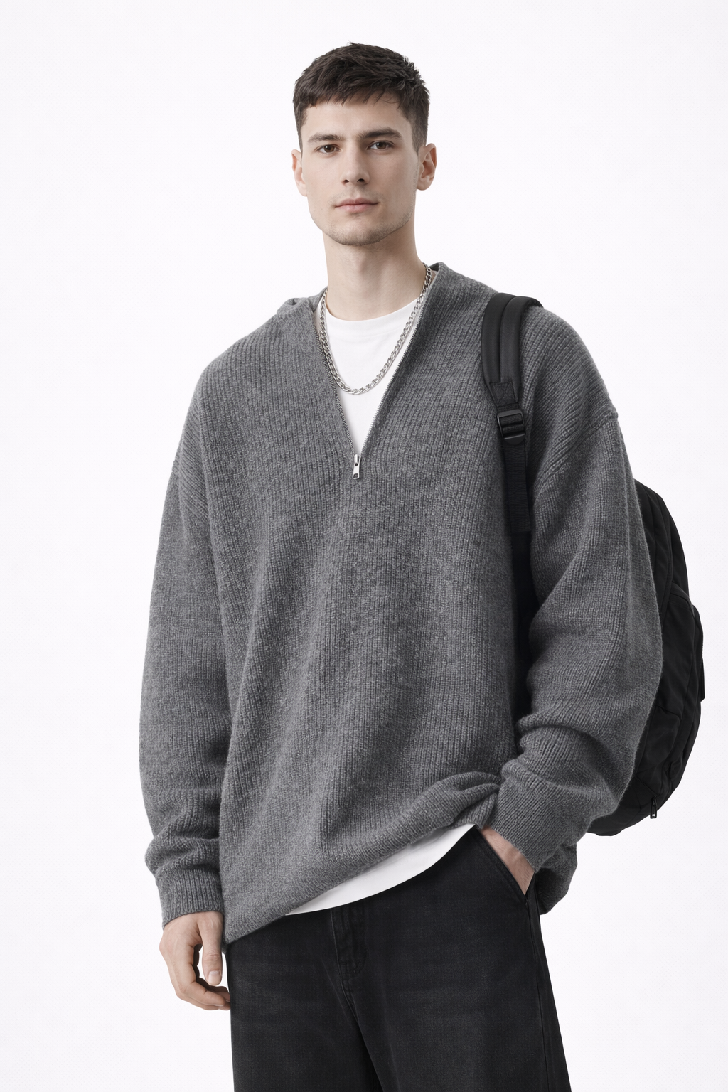 Renzman Textured knitwear