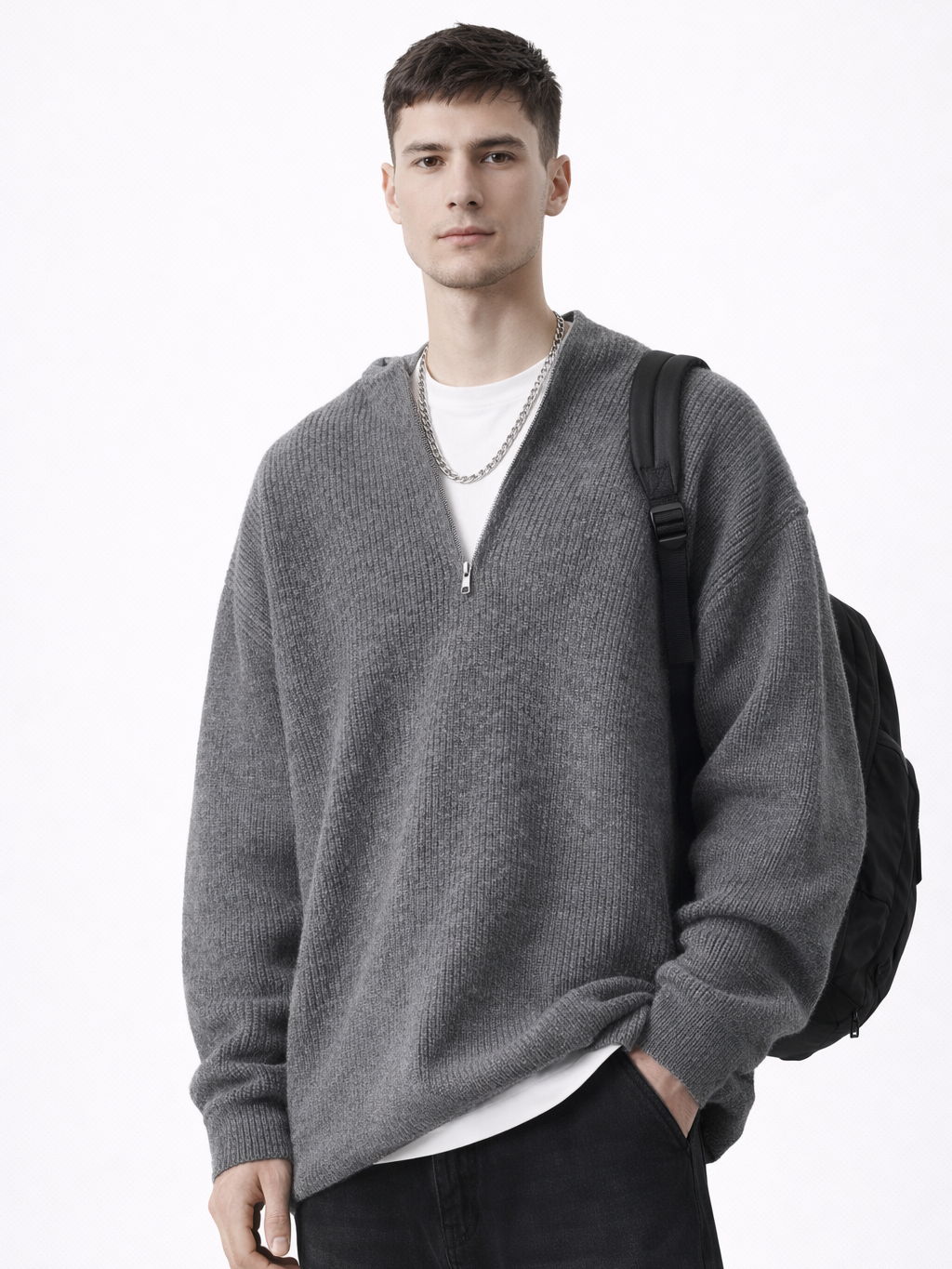 Renzman Textured knitwear