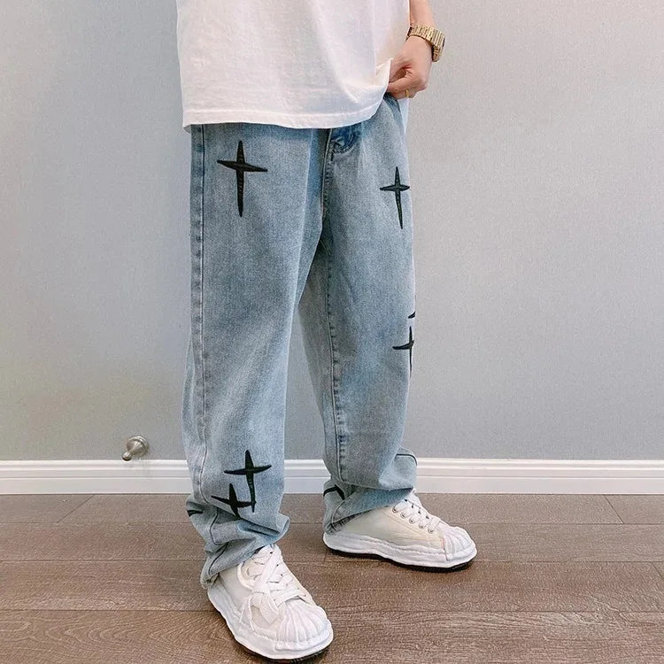 UrbanVault™ Vintage Cargo Jeans