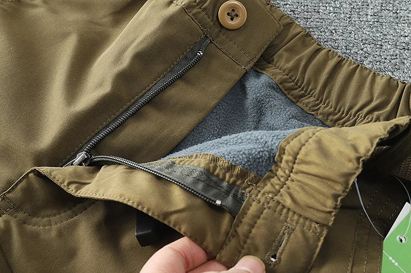 ArcticGuard™ Waterproof Fleece Cargo Pants