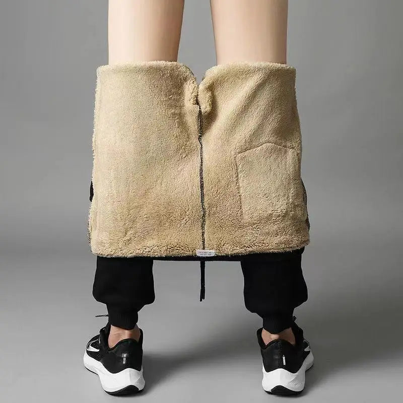 LuxeFleece Wool-Lined Jogger Trousers